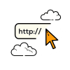 Sponsor Production website development service icon