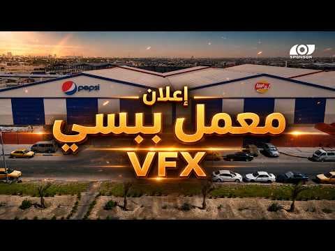 اعلان VFX لمعمل ببسي فرع البصرة